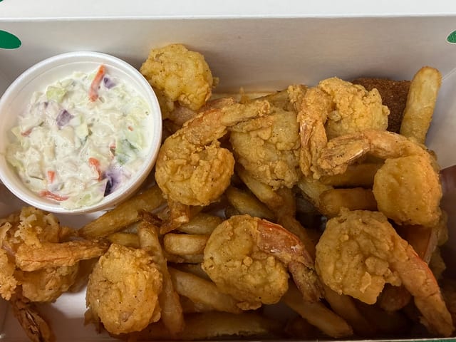 Fried Shrimp box.