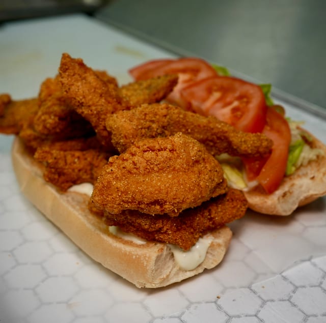 Catfish Po-Boy.