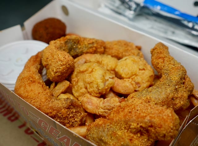 Fish & Shrimp box.