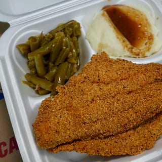 Fried Catfish Filet Plate